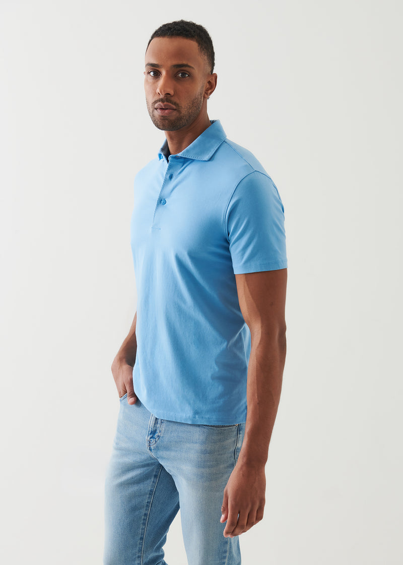 Pima Cotton Stretch Polo