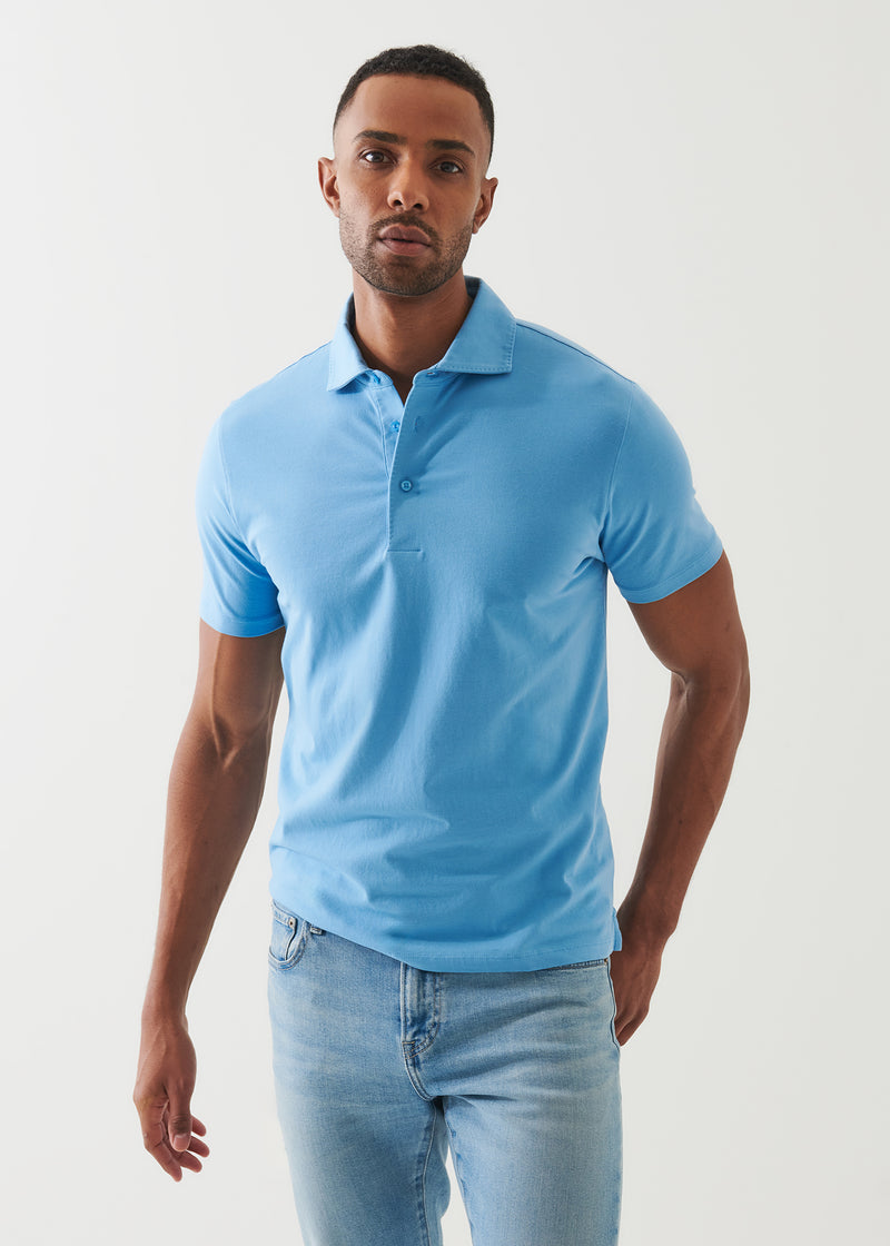 Pima Cotton Stretch Polo