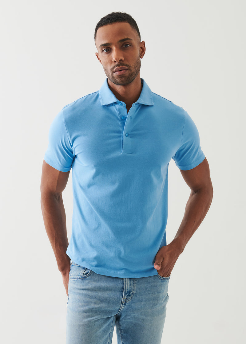 Pima Cotton Stretch Polo