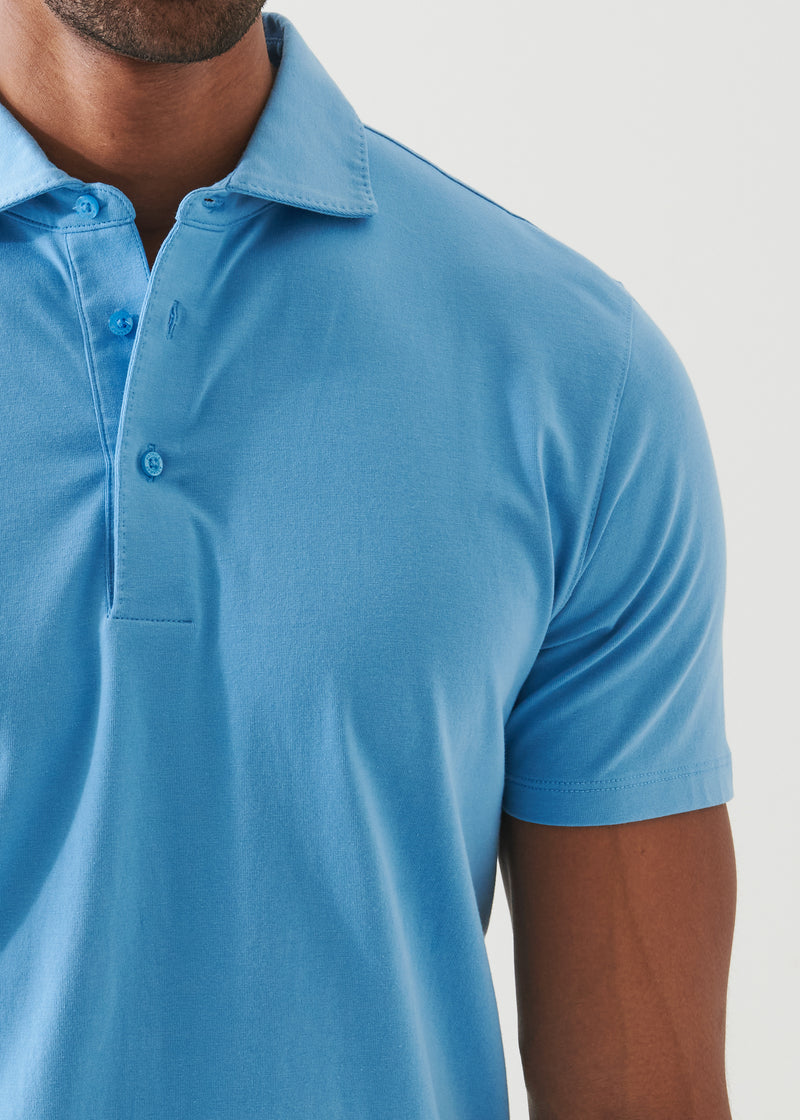 Pima Cotton Stretch Polo