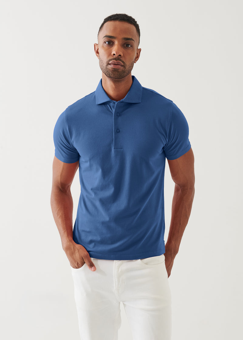 Pima Cotton Stretch Polo