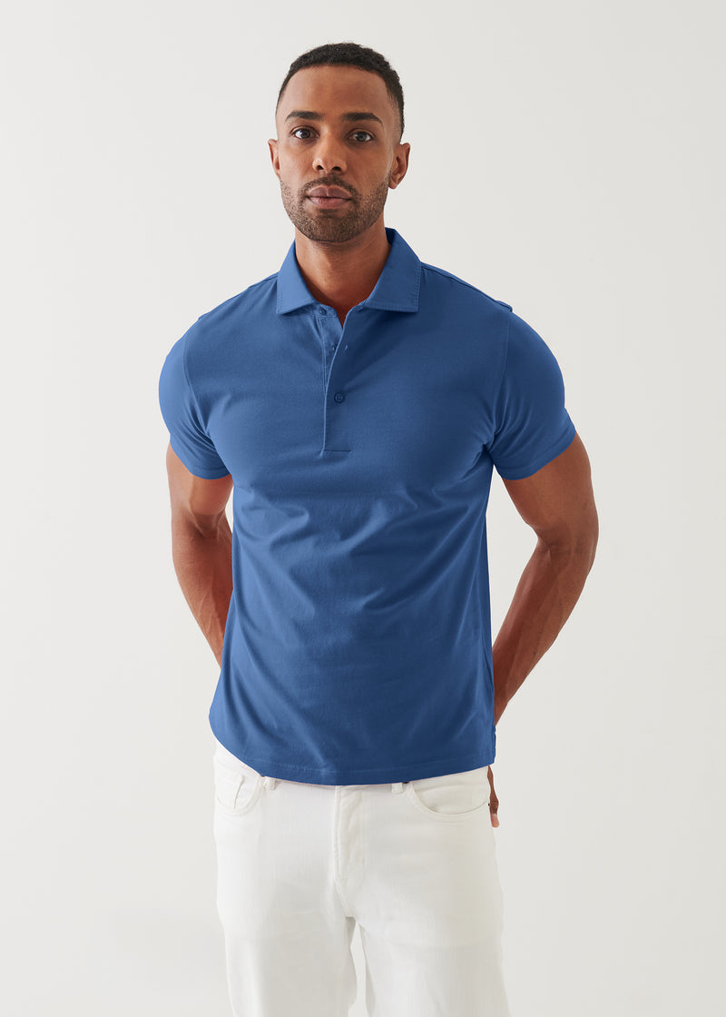 Pima Cotton Stretch Polo