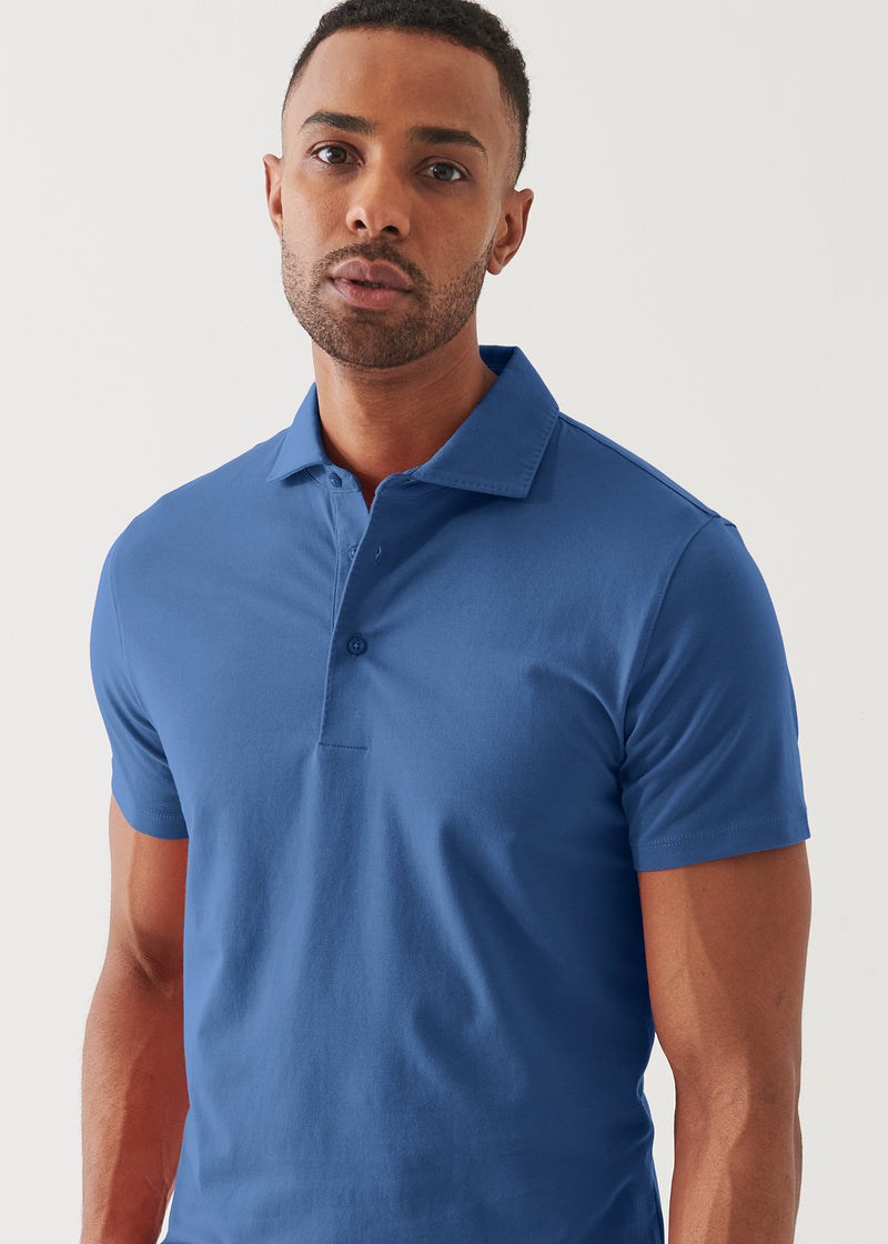 Pima Cotton Stretch Polo