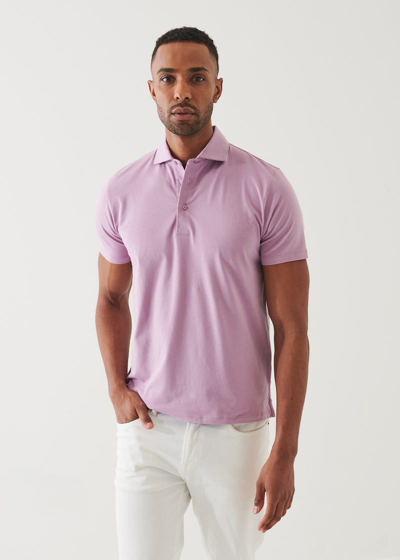 Pima Cotton Stretch Polo