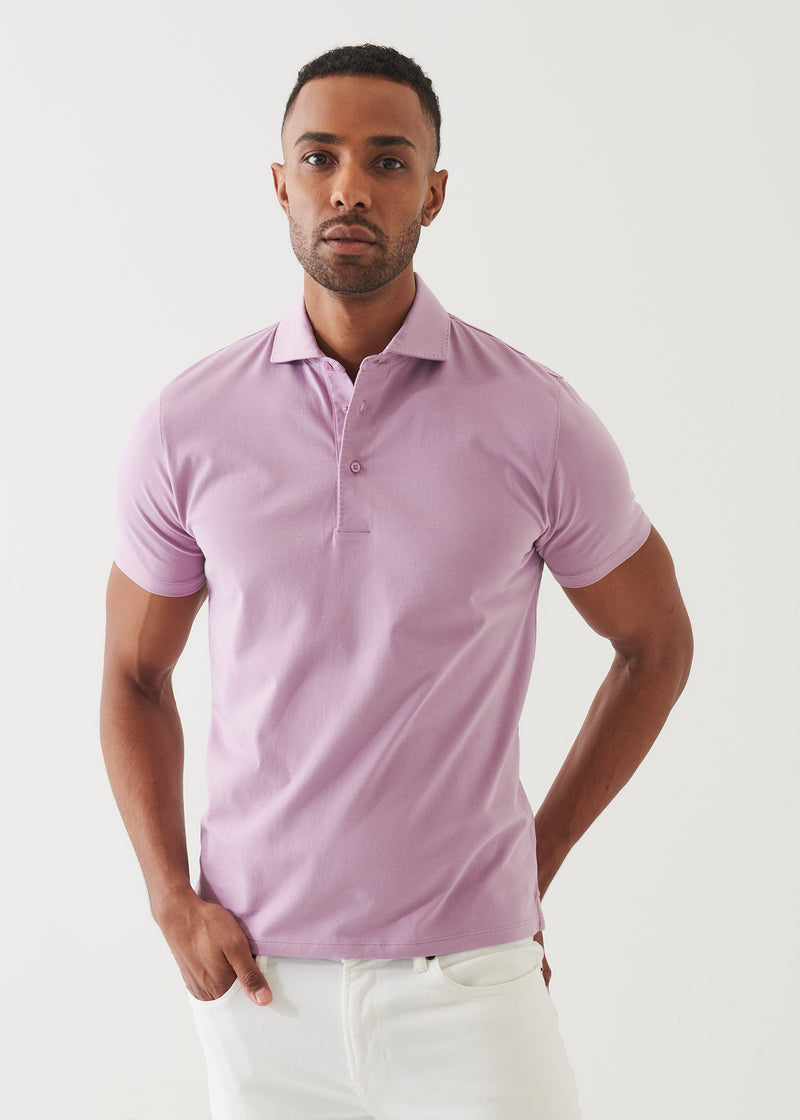 Pima Cotton Stretch Polo