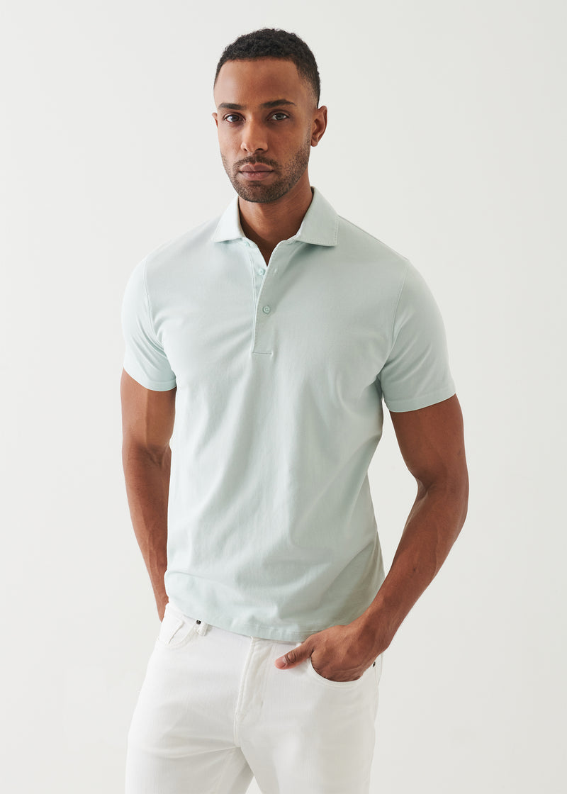 Pima Cotton Stretch Polo