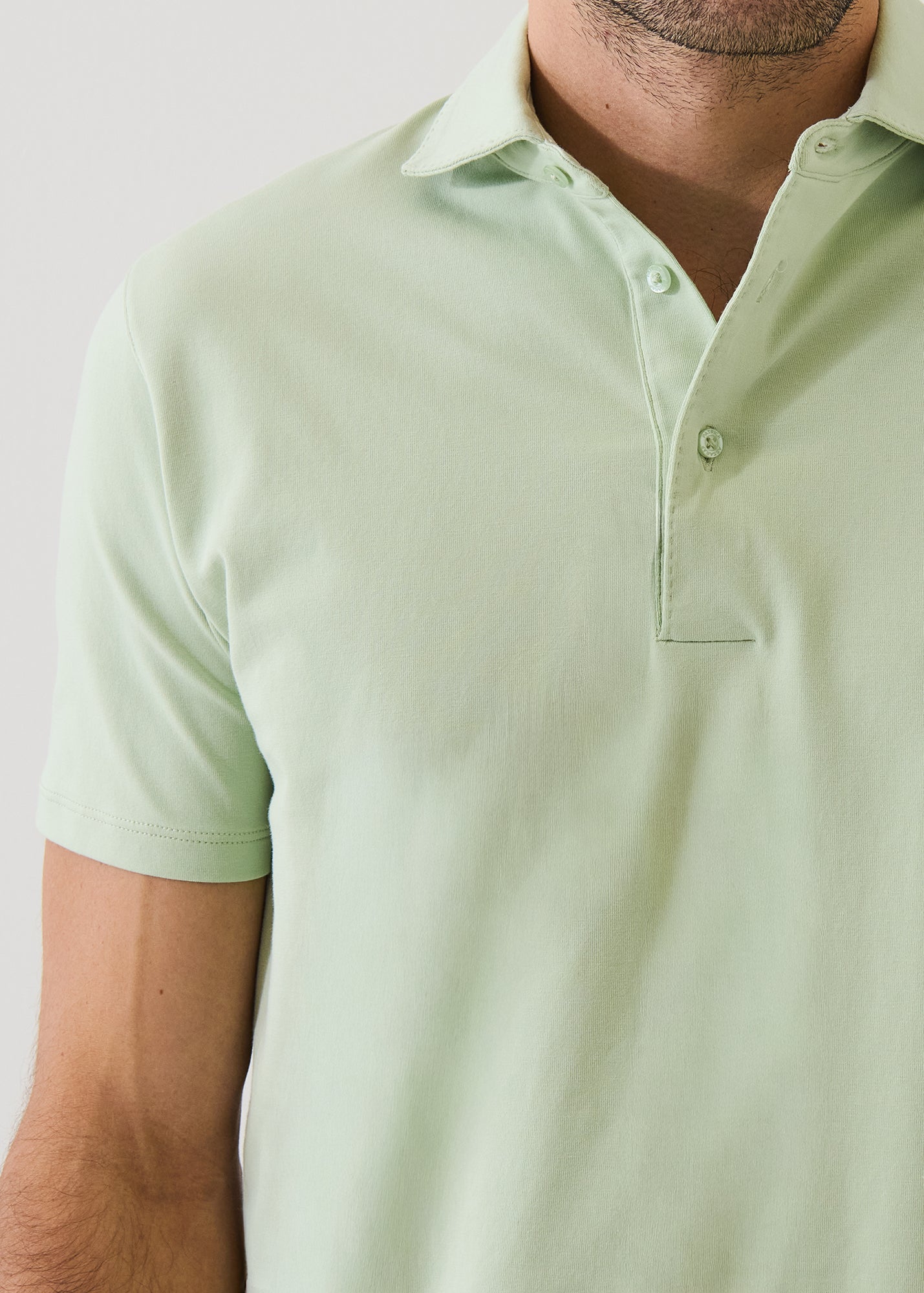 Pima Cotton Stretch Iconic Polo - PATRICK ASSARAF