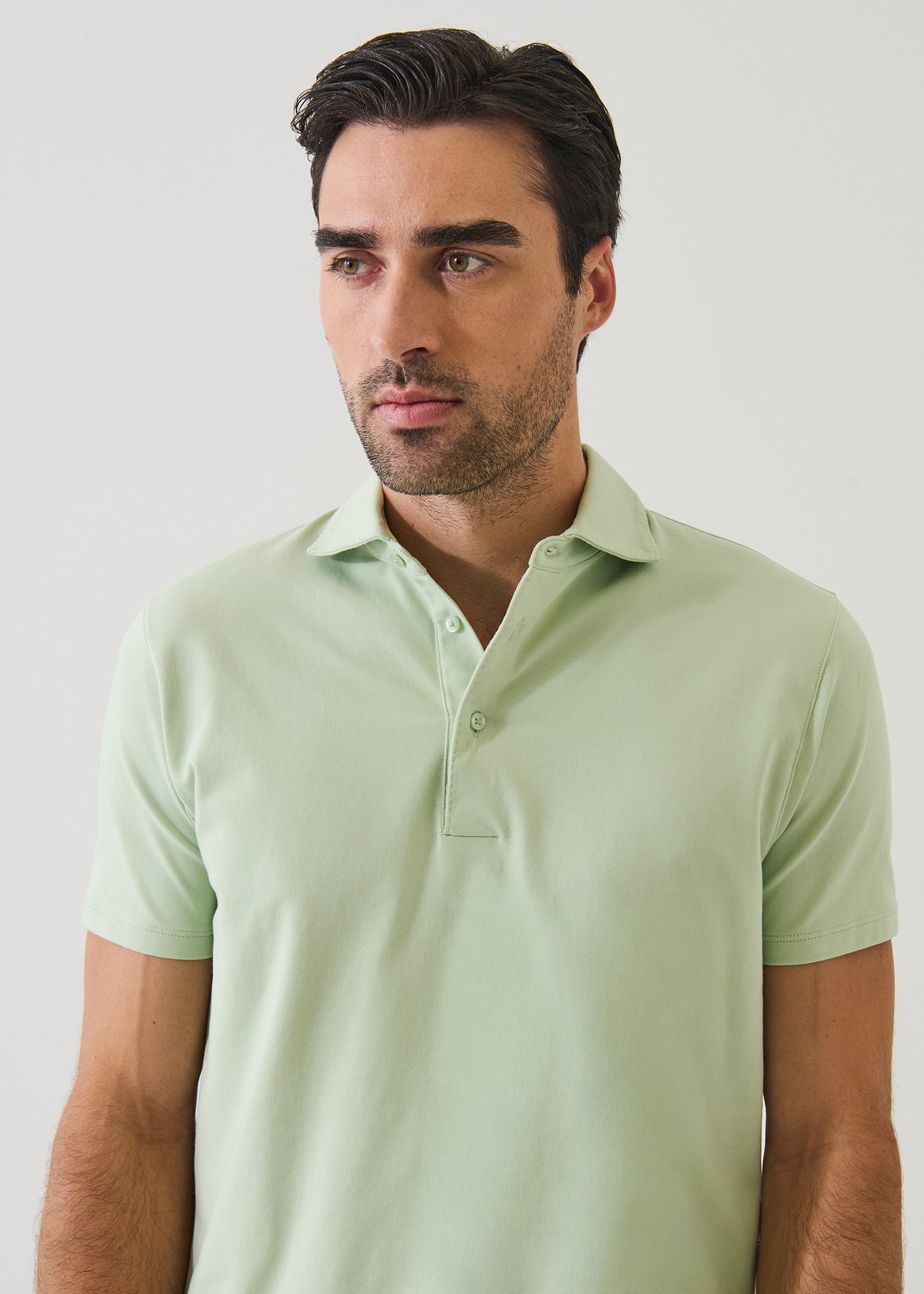 Pima Cotton Stretch Iconic Polo - PATRICK ASSARAF