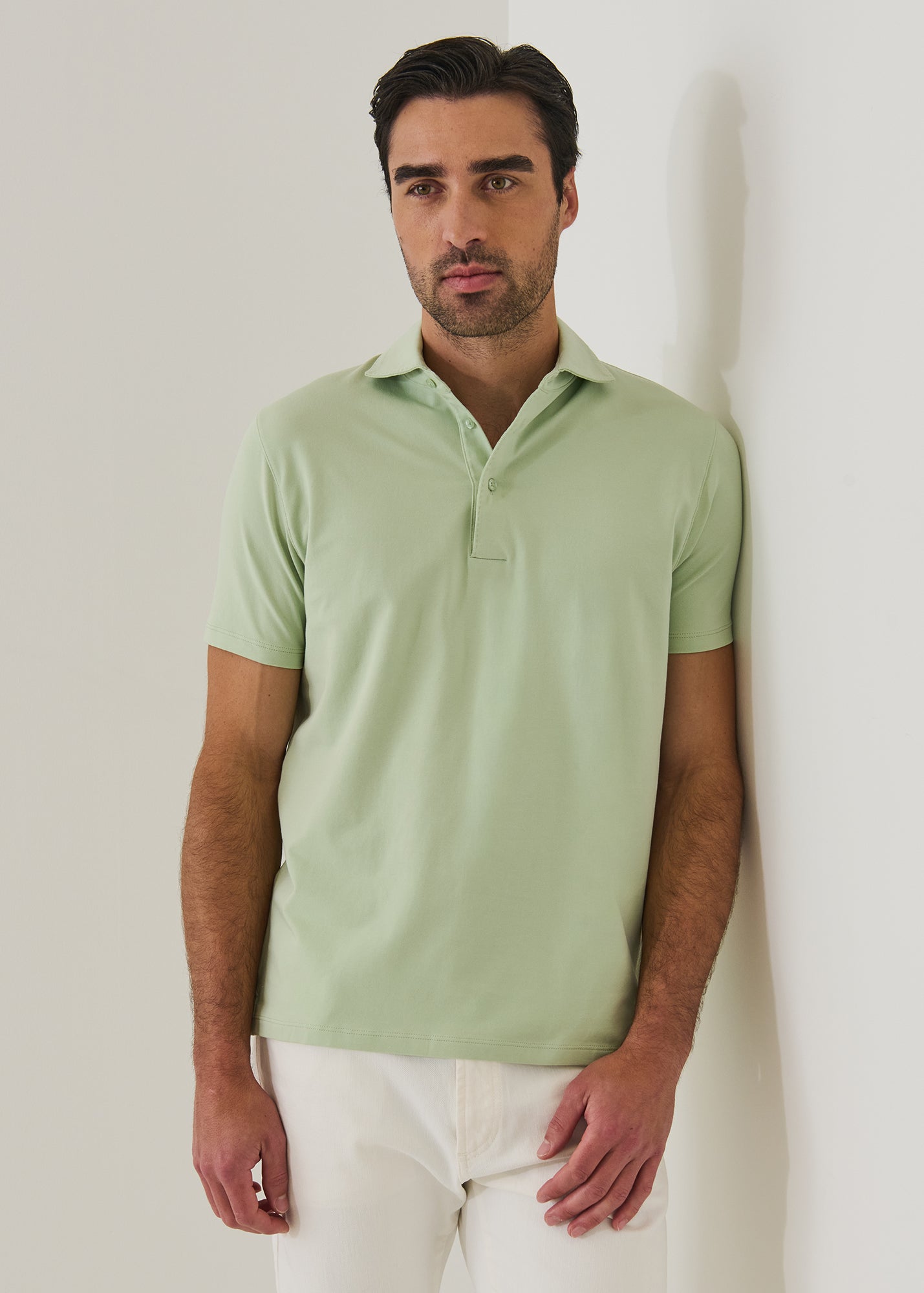 Pima Cotton Stretch Iconic Polo - PATRICK ASSARAF