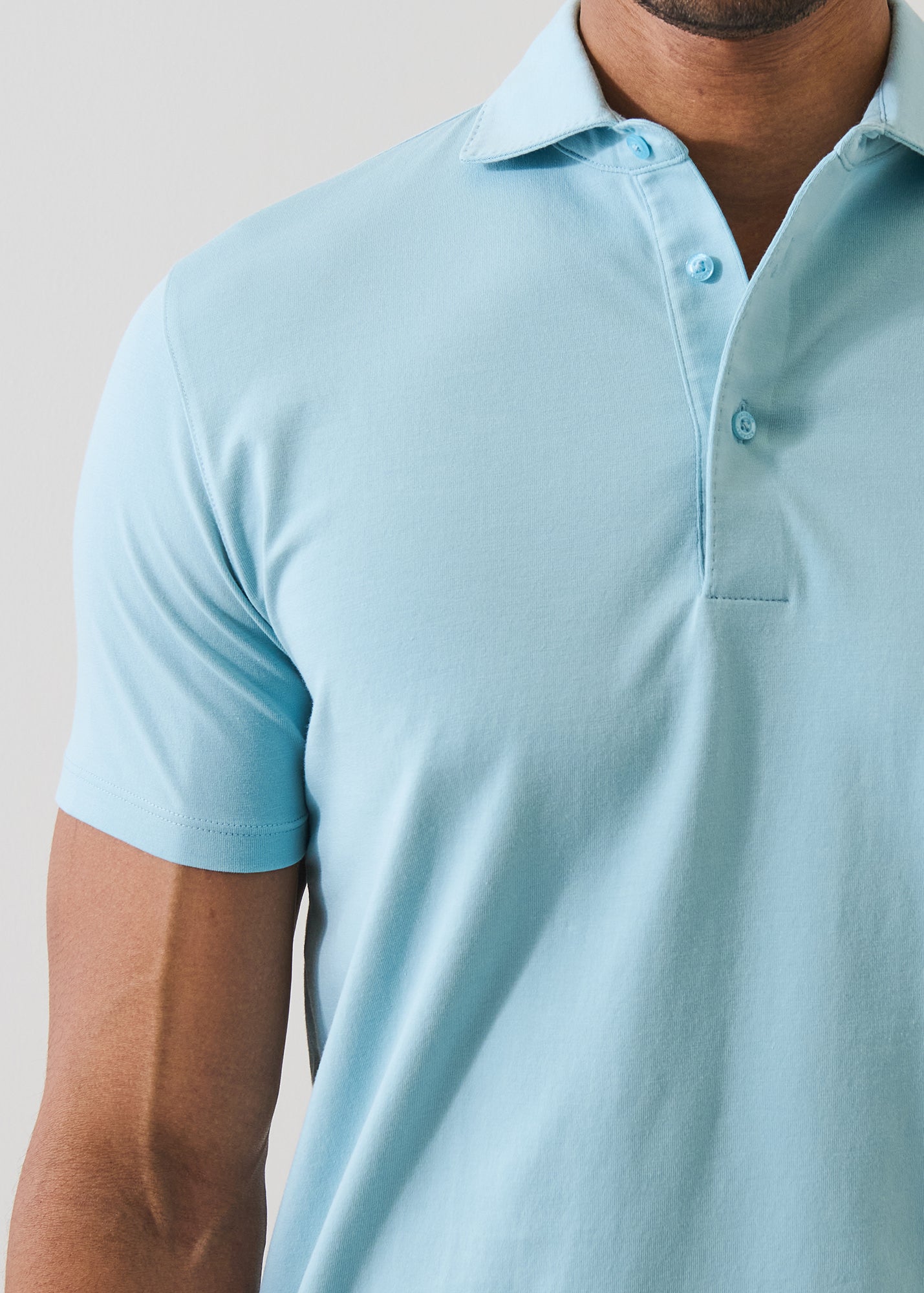 Pima Cotton Stretch Iconic Polo - PATRICK ASSARAF