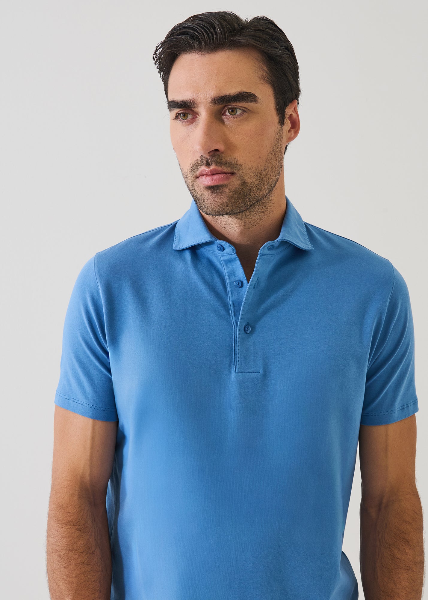 Pima Cotton Stretch Iconic Polo - PATRICK ASSARAF
