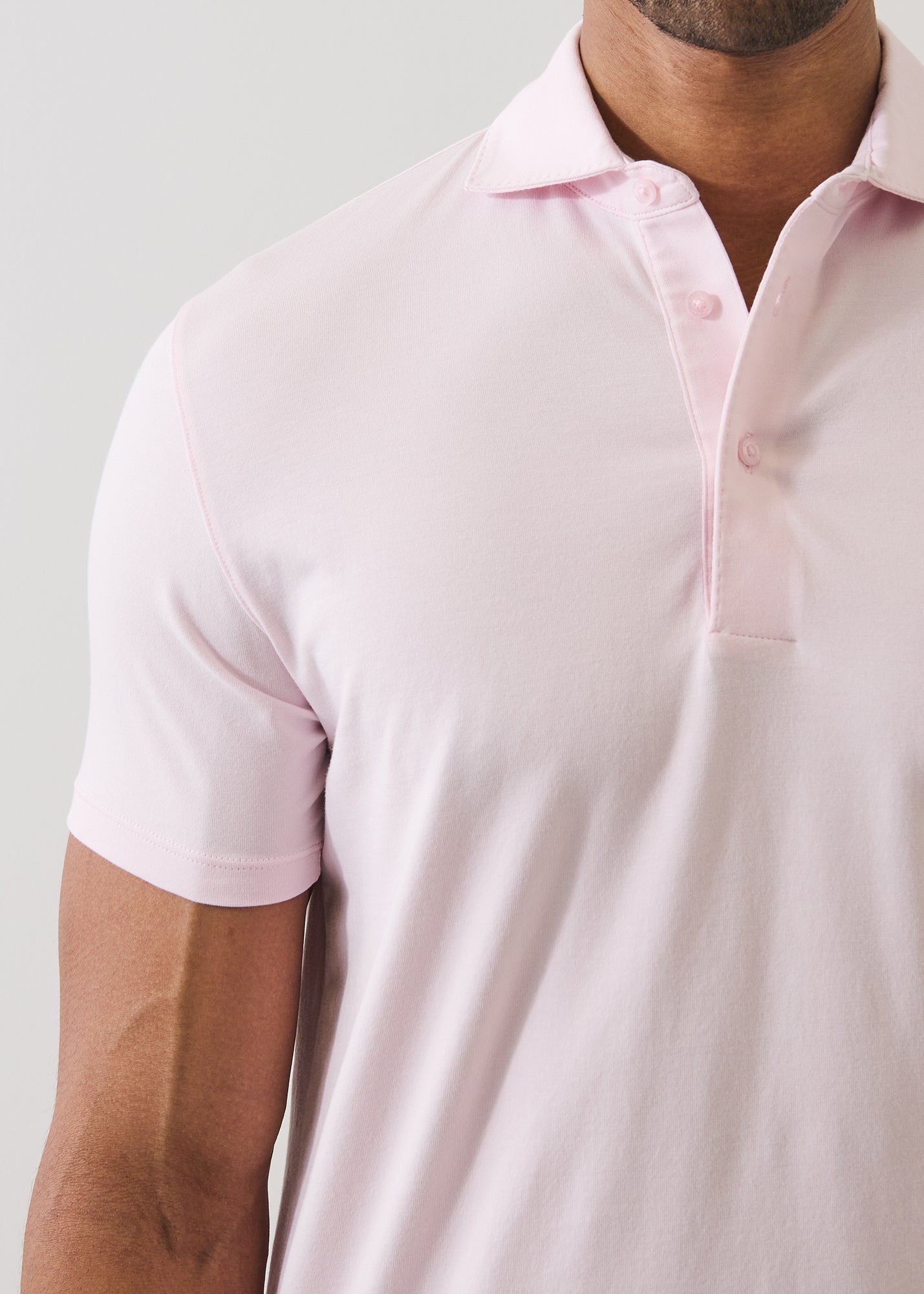 Pima Cotton Stretch Iconic Polo - PATRICK ASSARAF