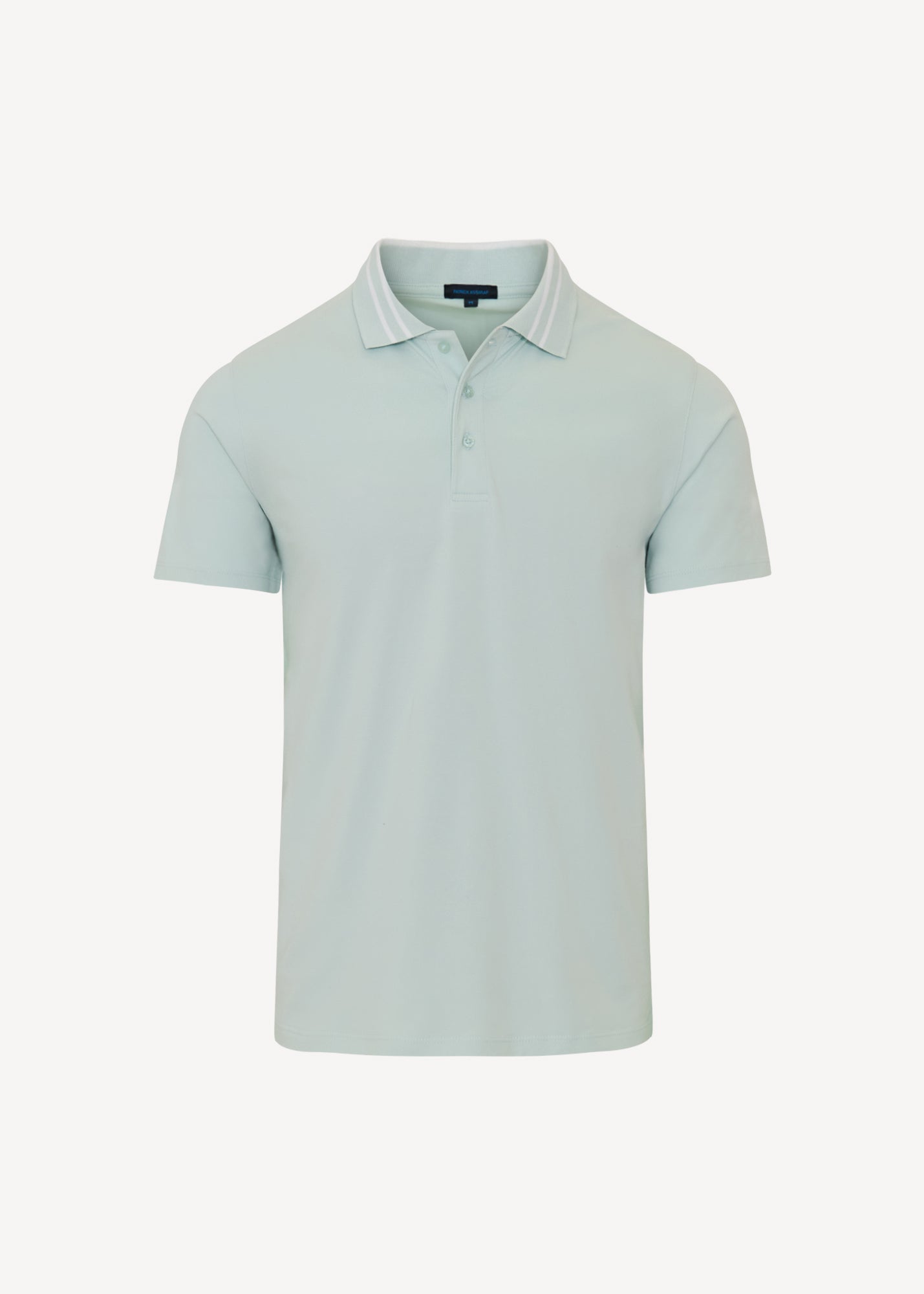 Pima Cotton Stretch Tipped Polo - PATRICK ASSARAF