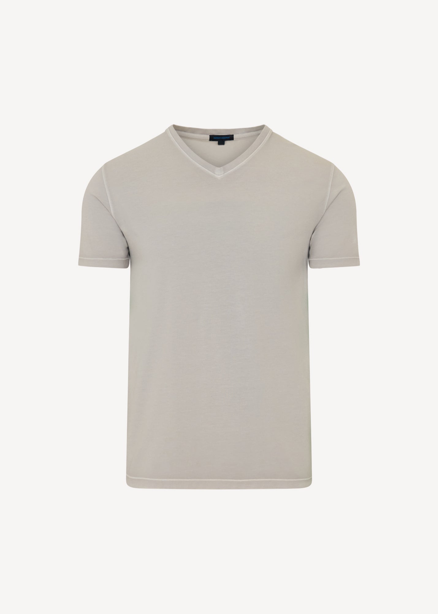 Pima Cotton Stretch Vintage Wash V-Neck T-Shirt - PATRICK ASSARAF