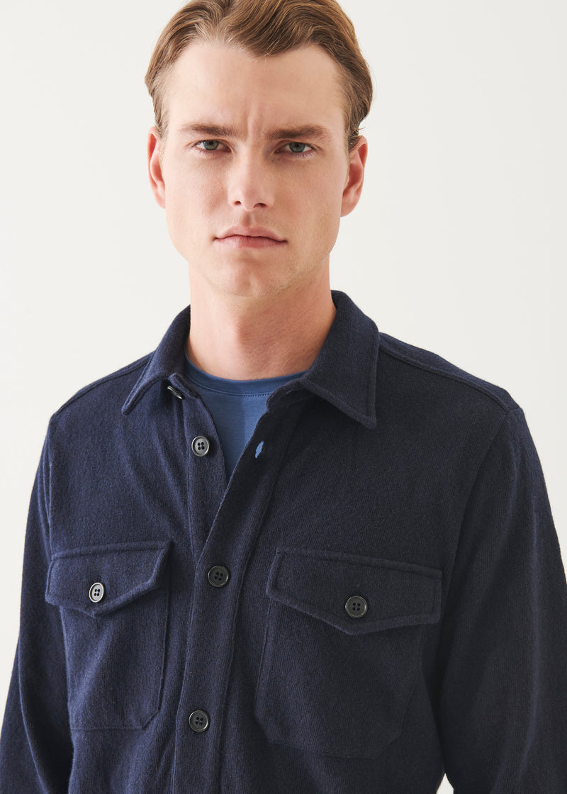 Italian Cashmere Overshirt