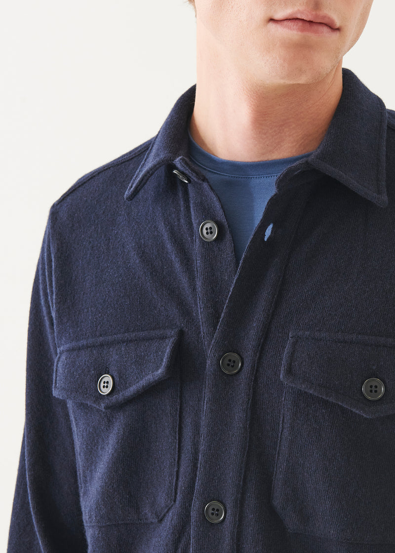 Italian Cashmere Overshirt