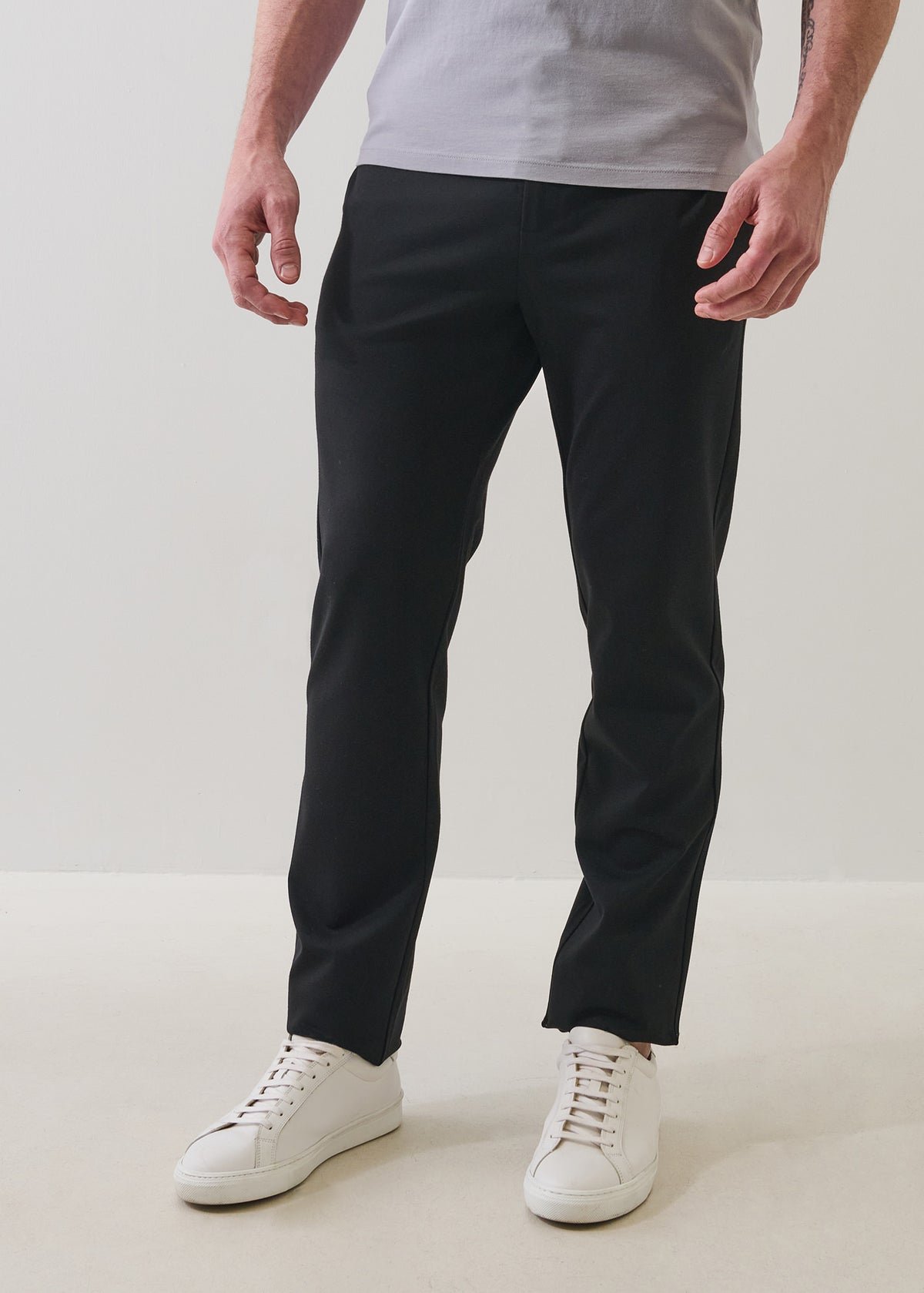 Active Stretch Drawstring Chino - PATRICK ASSARAF