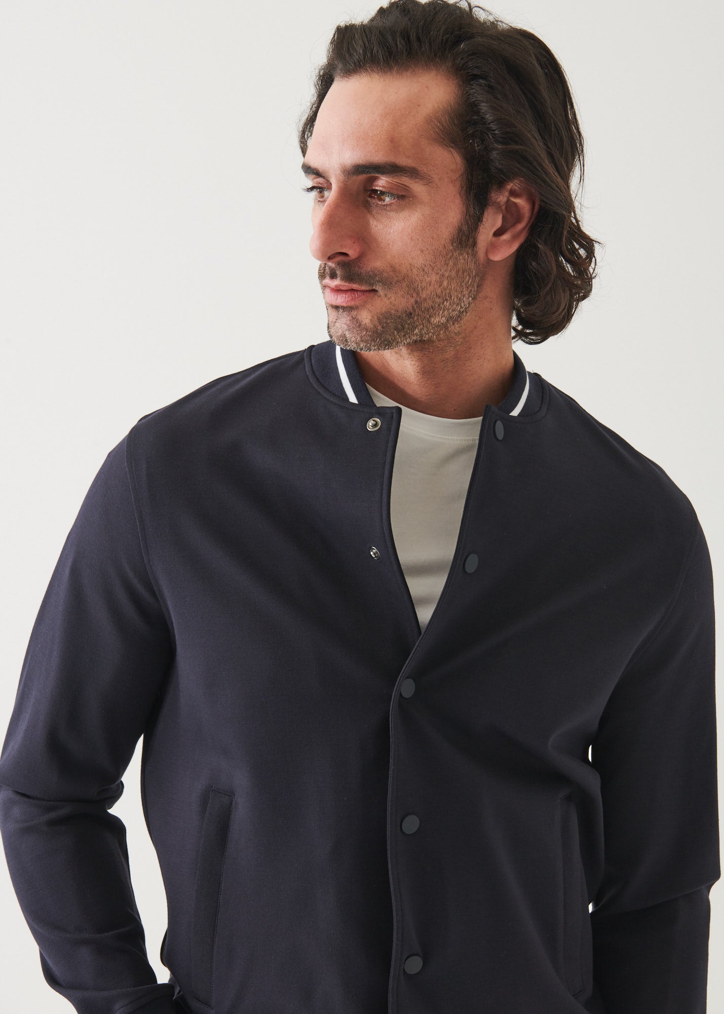 Snap Front Jacket - PATRICK ASSARAF