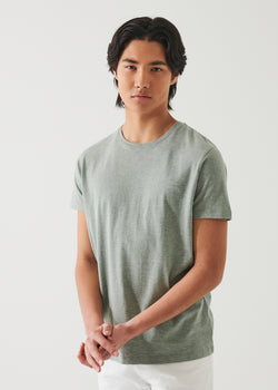 Pima Cotton Stretch Overdye T-Shirt