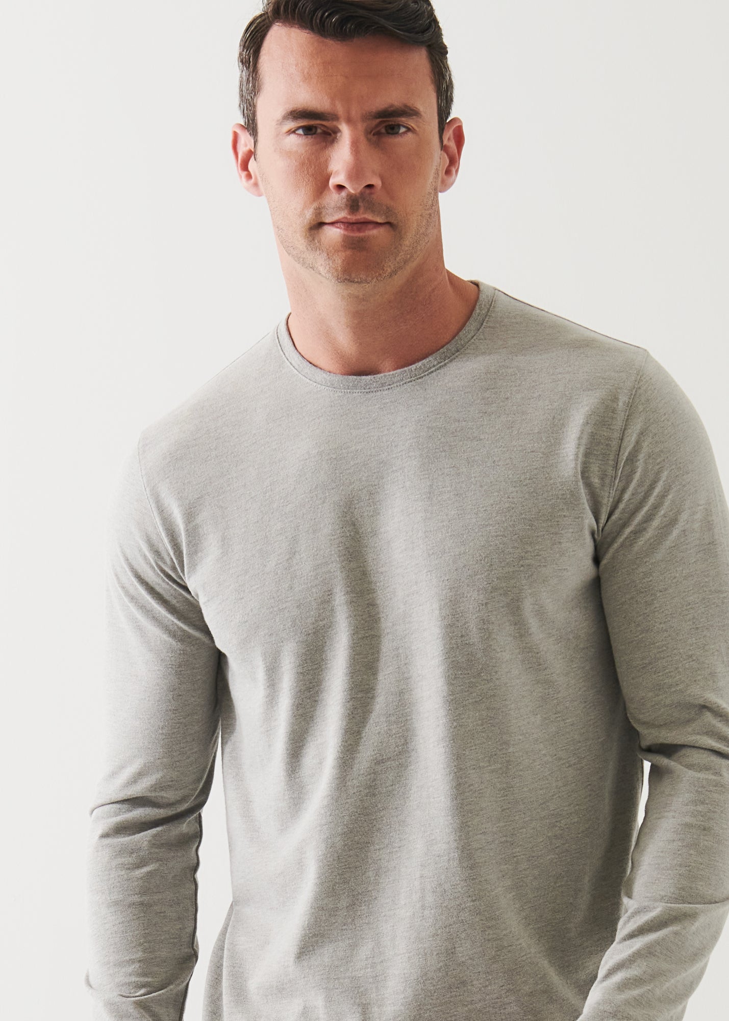 PIMA COTTON STRETCH OVERDYE T-SHIRT | PATRICK ASSARAF.