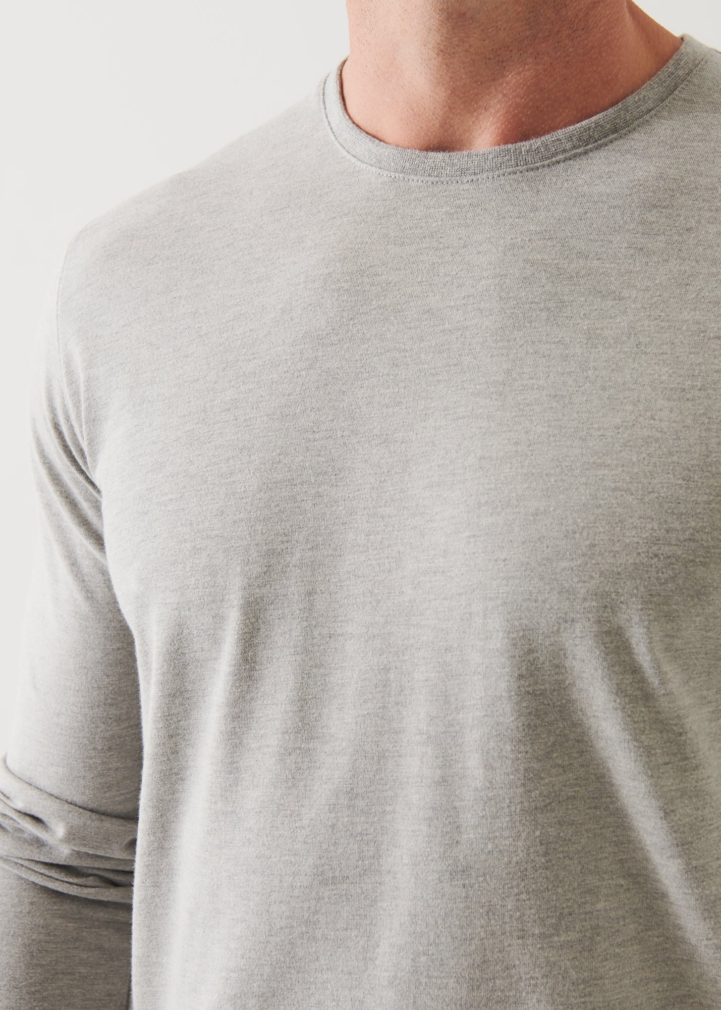 PIMA COTTON STRETCH OVERDYE T-SHIRT | PATRICK ASSARAF.