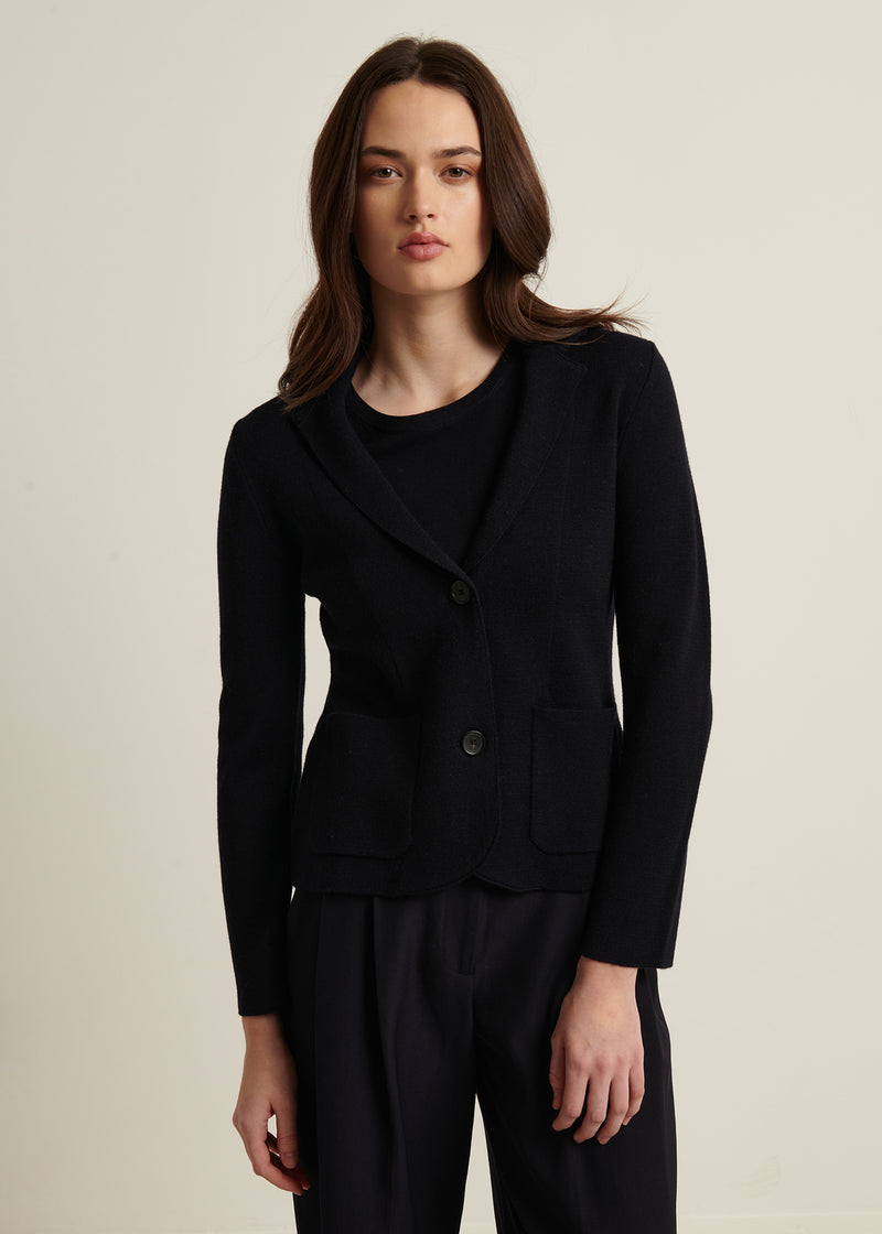 Merino Single Breasted Milano Blazer