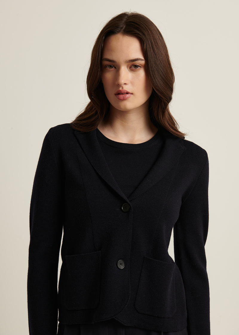 Merino Single Breasted Milano Blazer