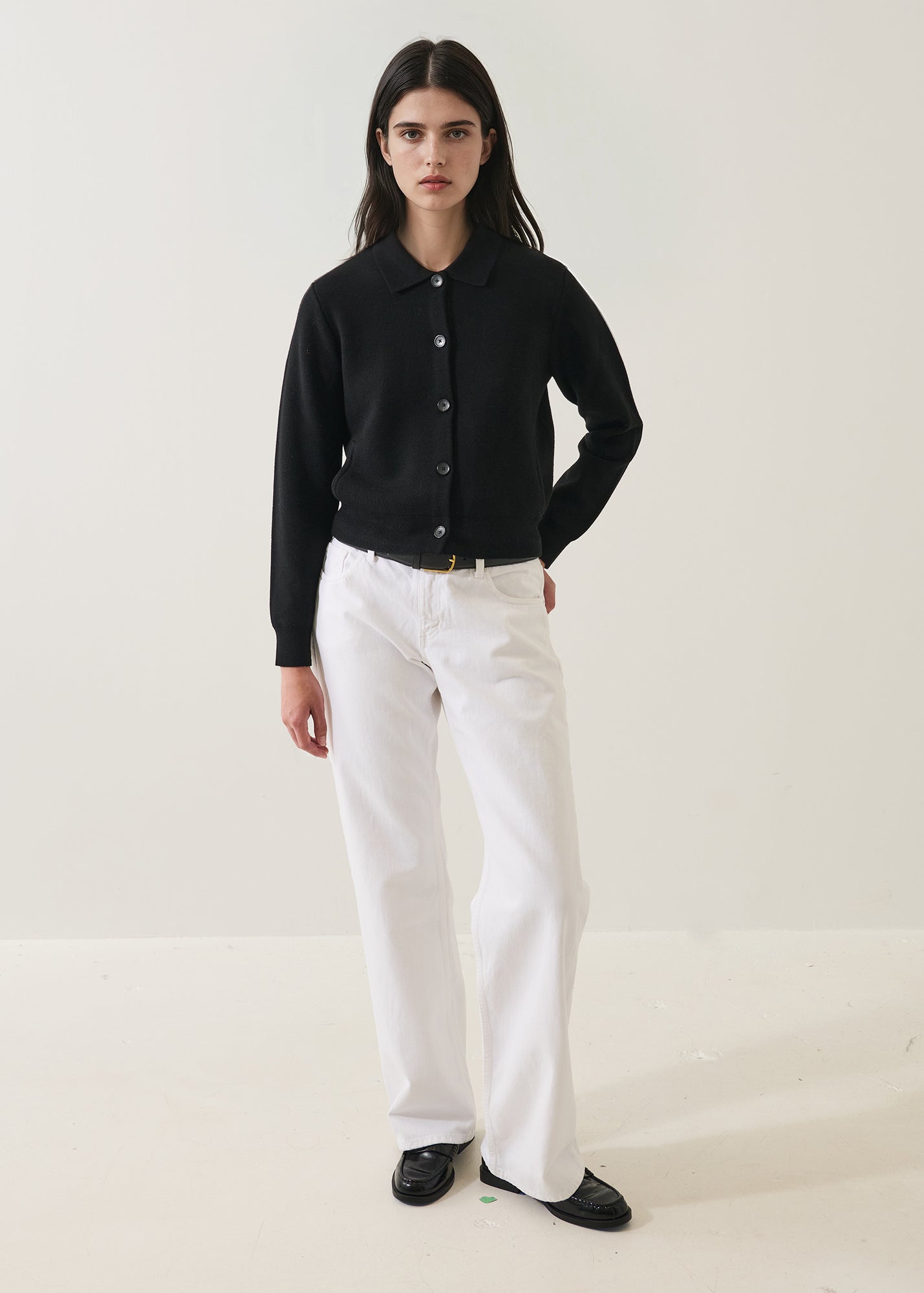 Merino Milano Stitch Button Shirt