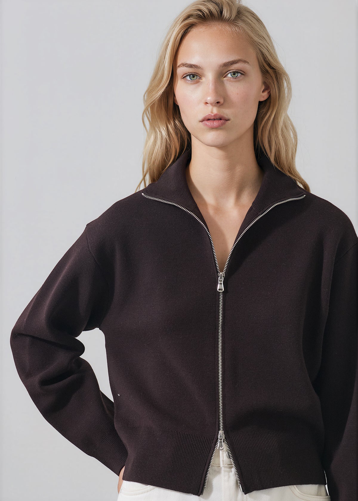 Milano Stitch Knit Full Zip Jacket - PATRICK ASSARAF