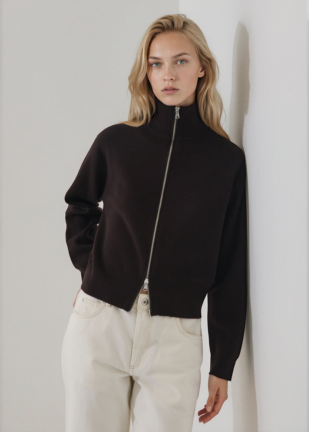 Milano Stitch Knit Full Zip Jacket - PATRICK ASSARAF