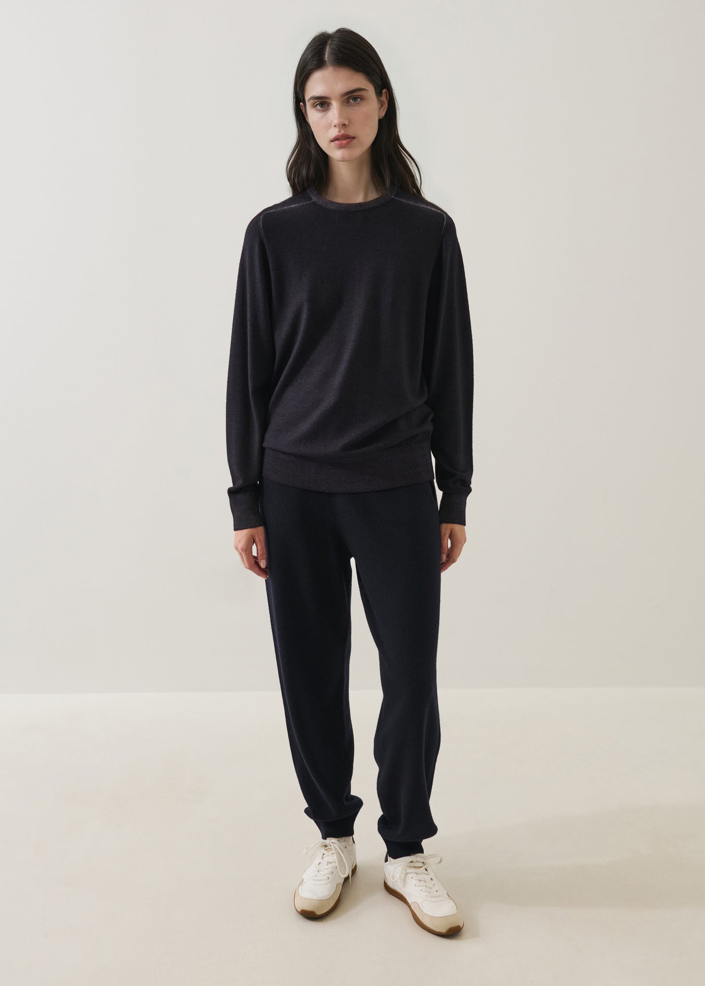 Superfine Merino Vintage Boyfriend Crewneck