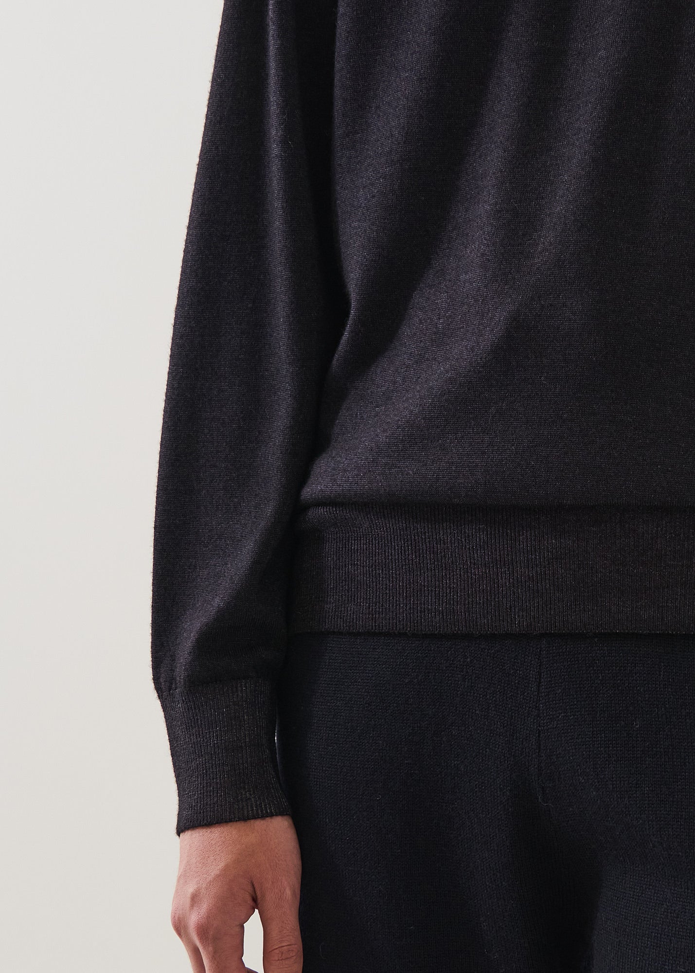 Superfine Merino Vintage Boyfriend Crewneck