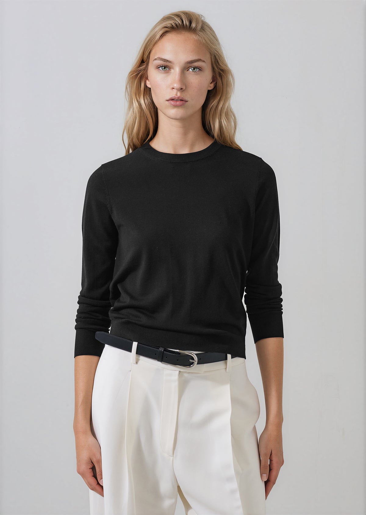 Extra-Fine Merino Classic Crewneck