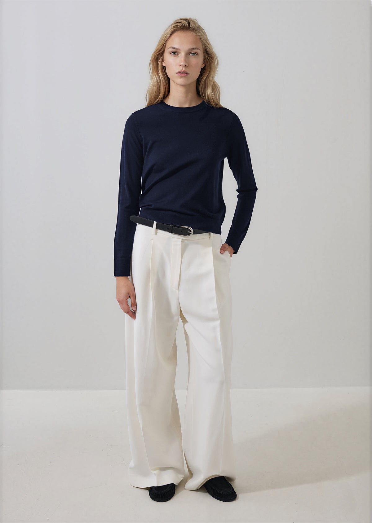 Extra-Fine Merino Classic Crewneck