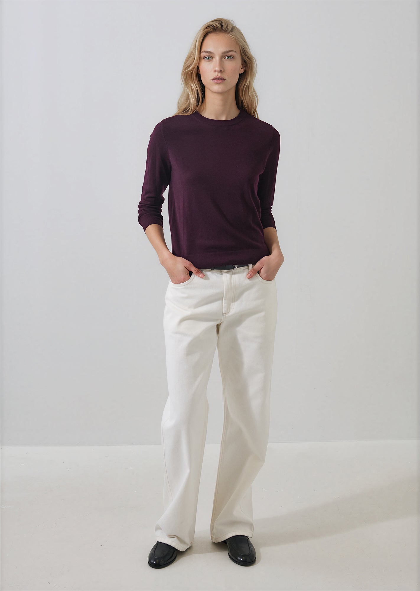 Extra-Fine Merino Classic Crewneck