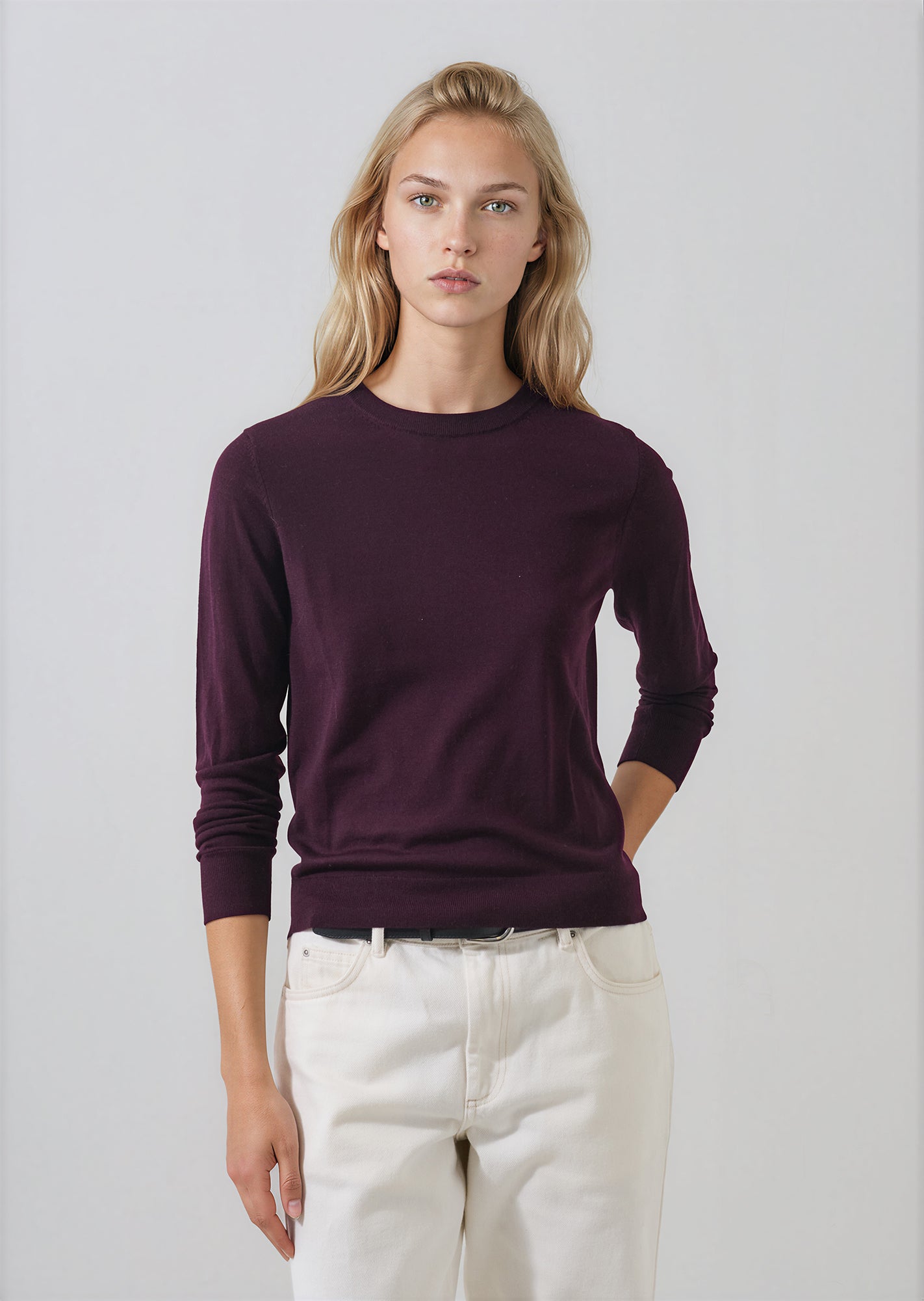Extra-Fine Merino Classic Crewneck