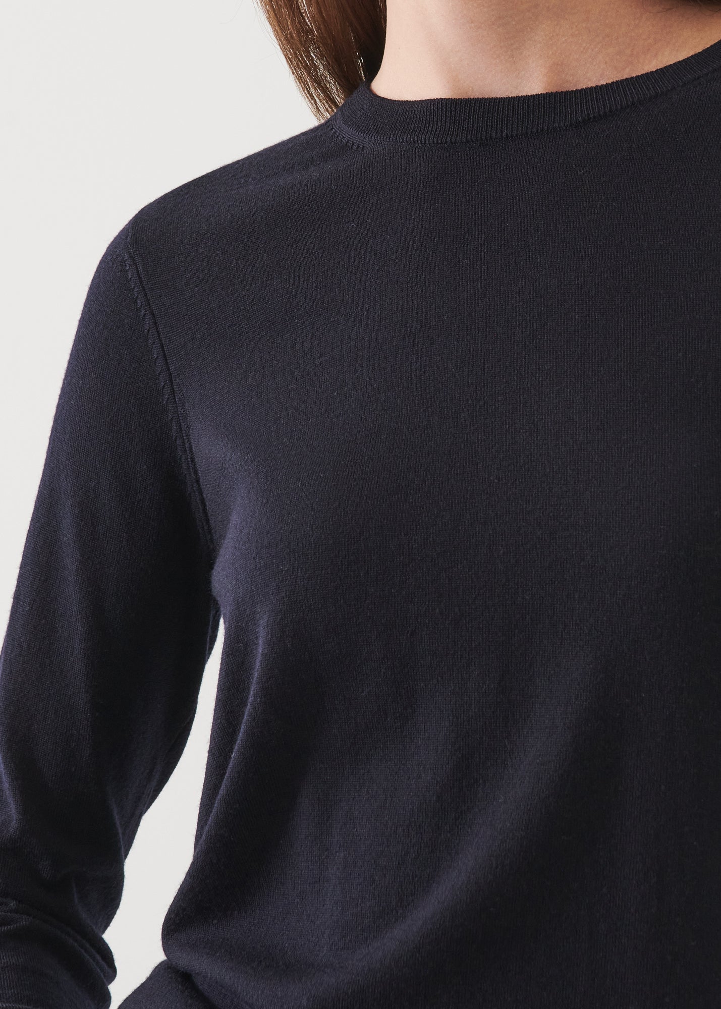 SUPERFINE MERINO CREWNECK | PATRICK ASSARAF.
