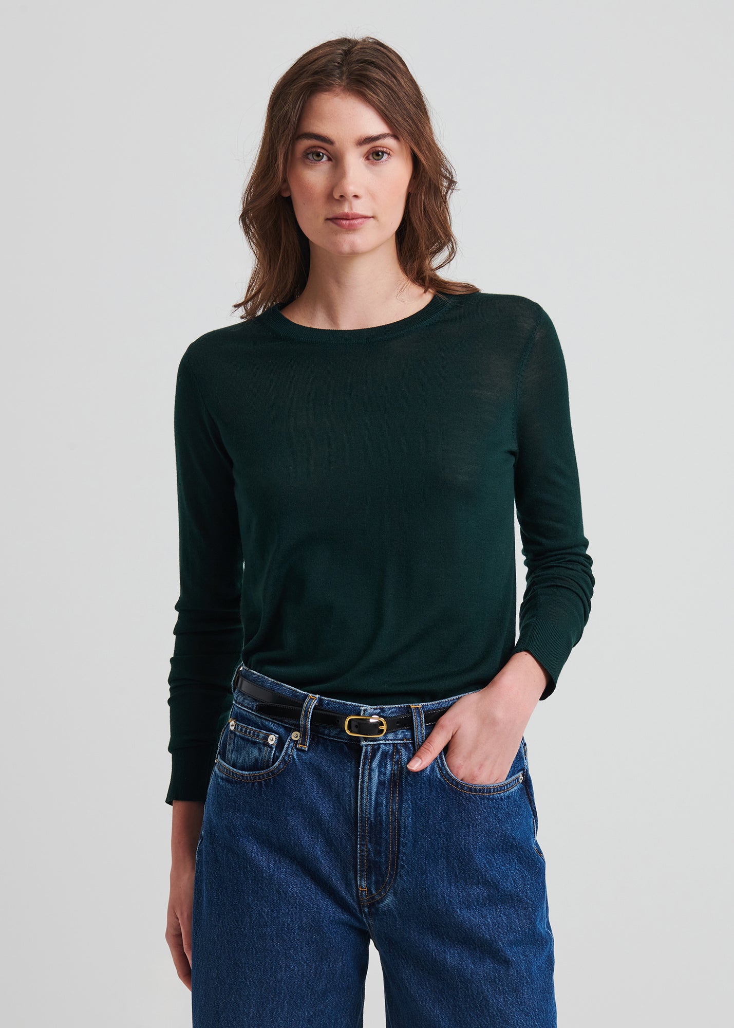 Merino Wool Classic Crewneck