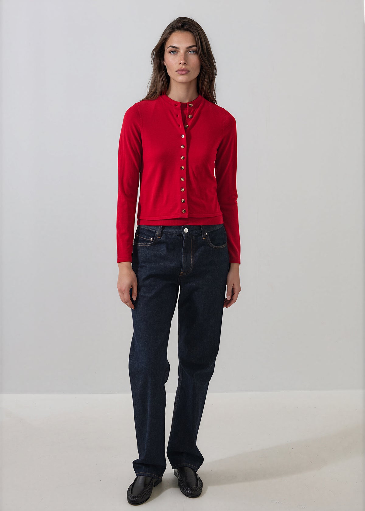Extra-Fine Merino Cropped Cardigan - PATRICK ASSARAF