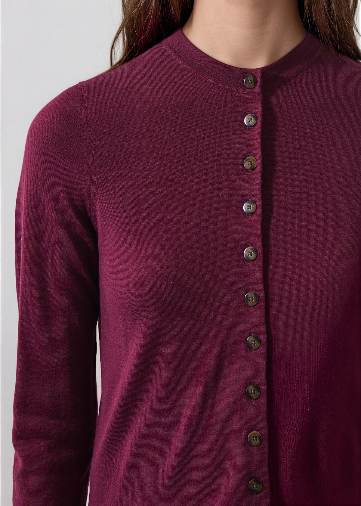 Extra-Fine Merino Cropped Cardigan - PATRICK ASSARAF