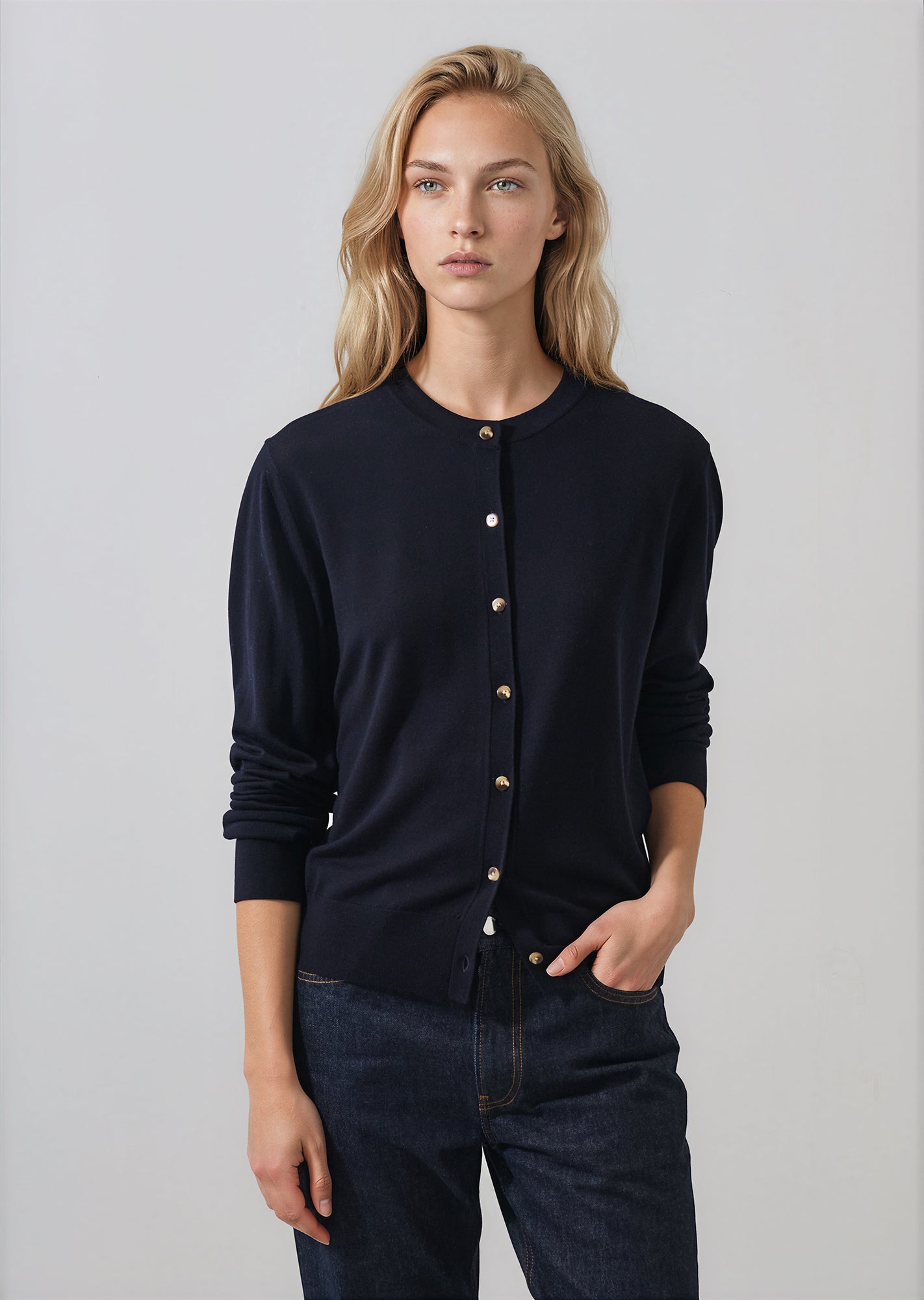 Extra-Fine Merino Relaxed Cardigan - PATRICK ASSARAF