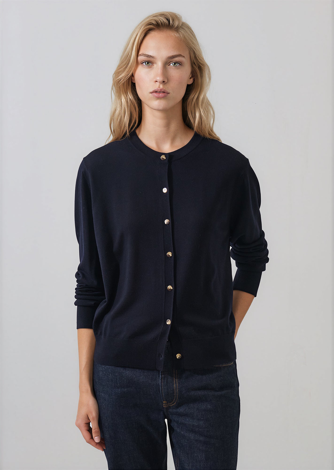 Extra-Fine Merino Relaxed Cardigan - PATRICK ASSARAF