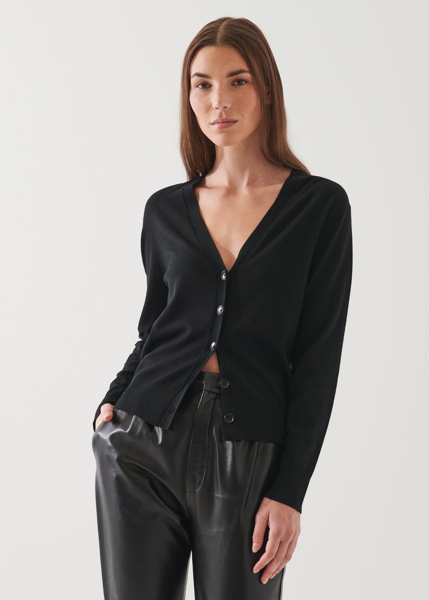 Superfine Merino Cardigan