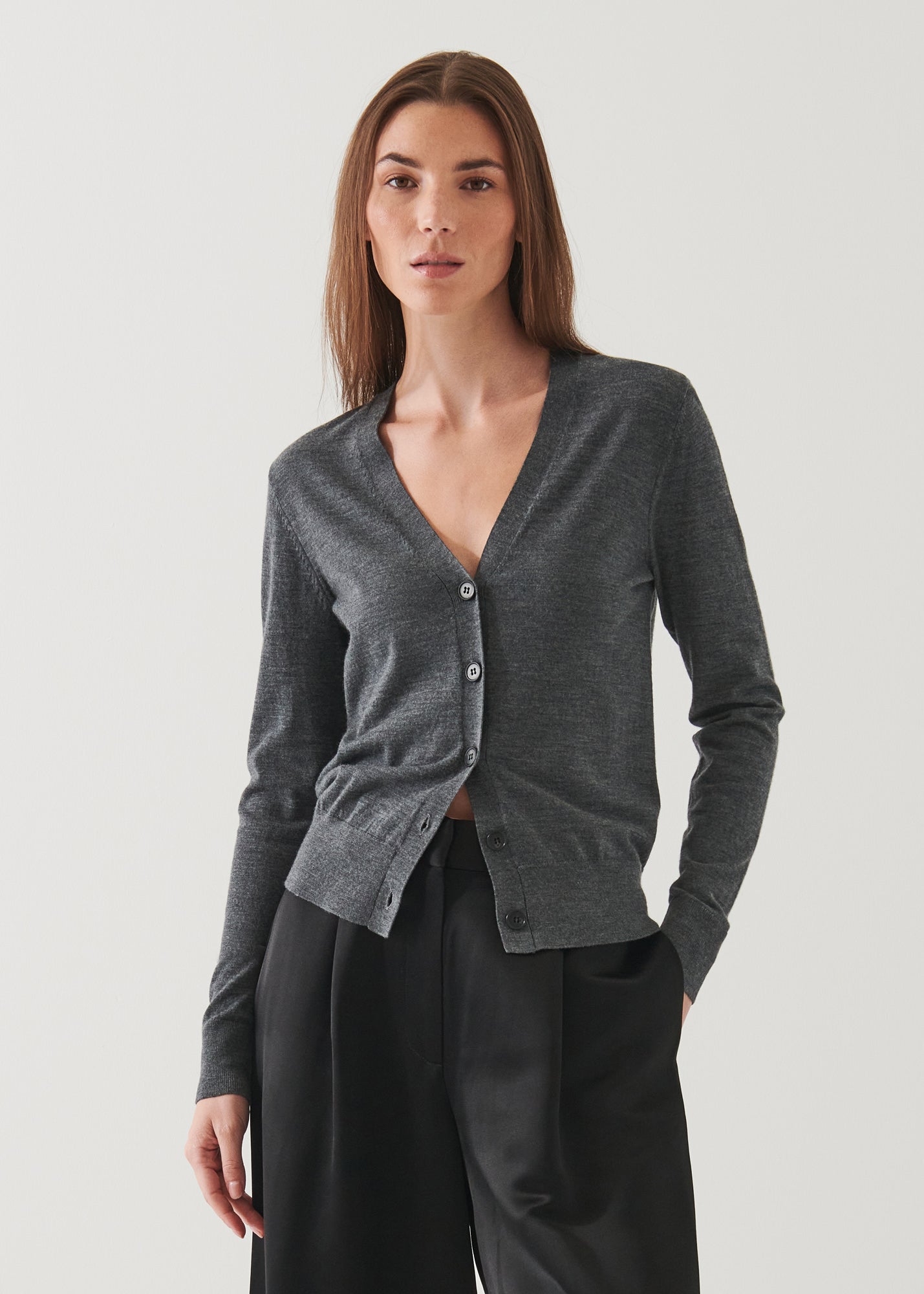 SUPERFINE MERINO CARDIGAN | PATRICK ASSARAF.