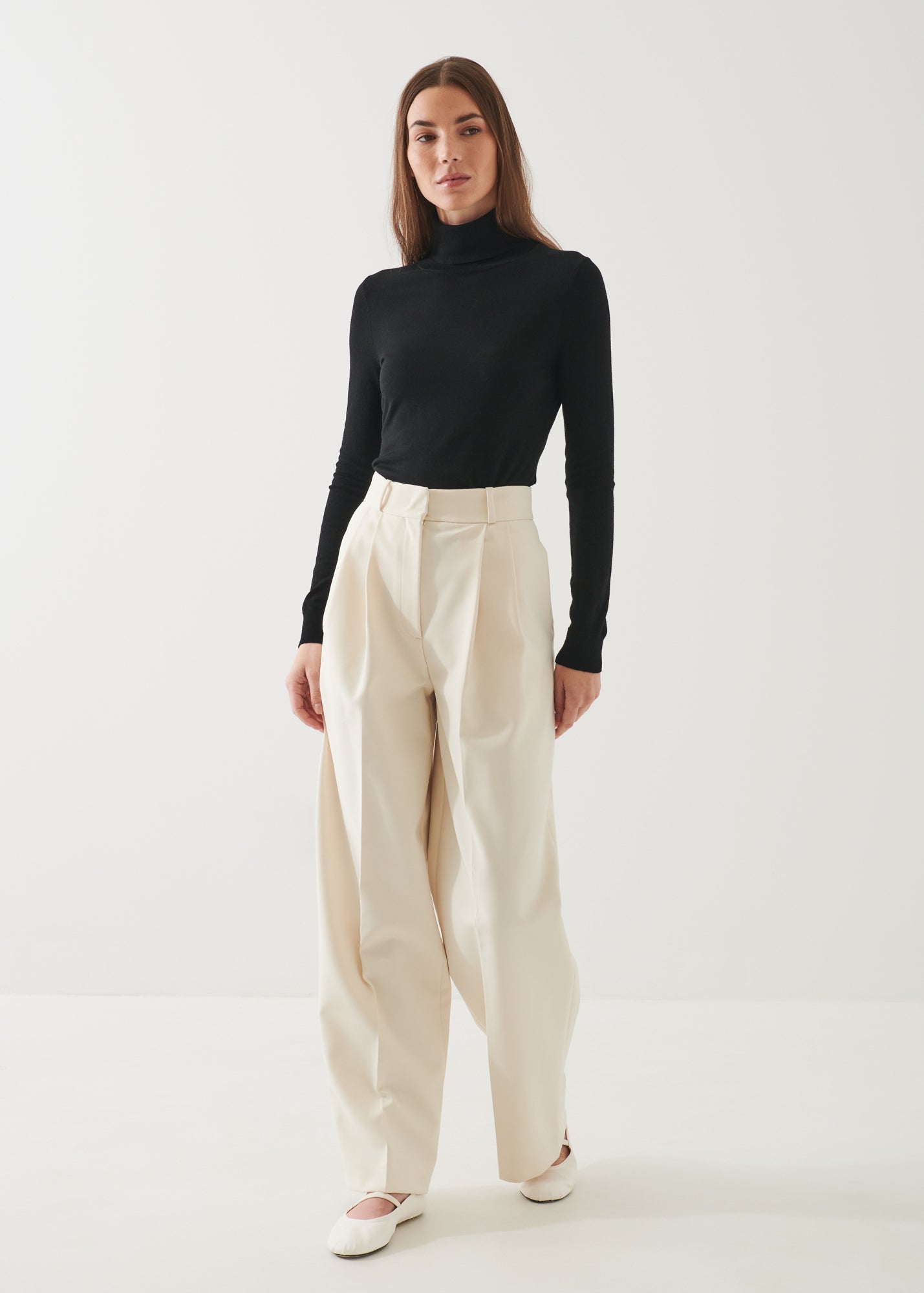 Superfine Merino Turtleneck