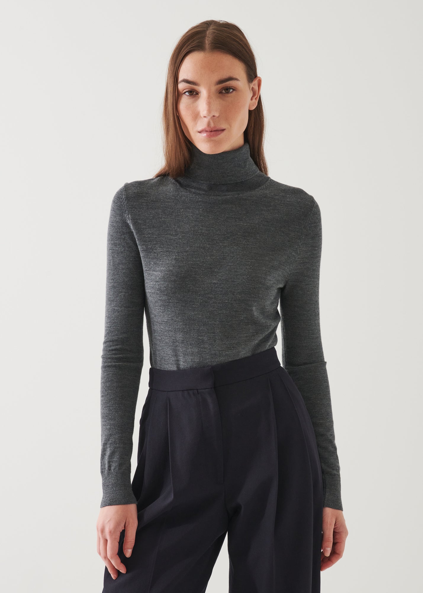 SUPERFINE MERINO TURTLENECK | PATRICK ASSARAF.