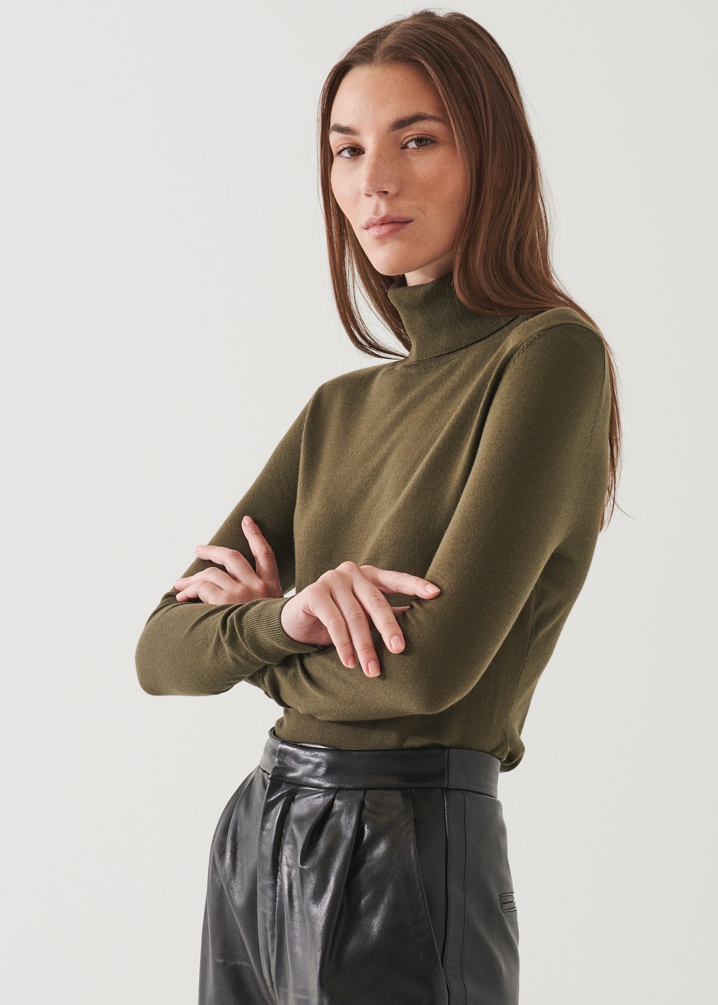 SUPERFINE MERINO TURTLENECK | PATRICK ASSARAF.
