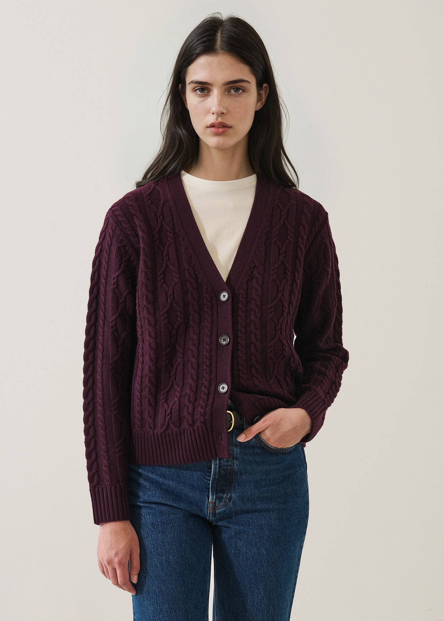 Cable Knit Cardigan