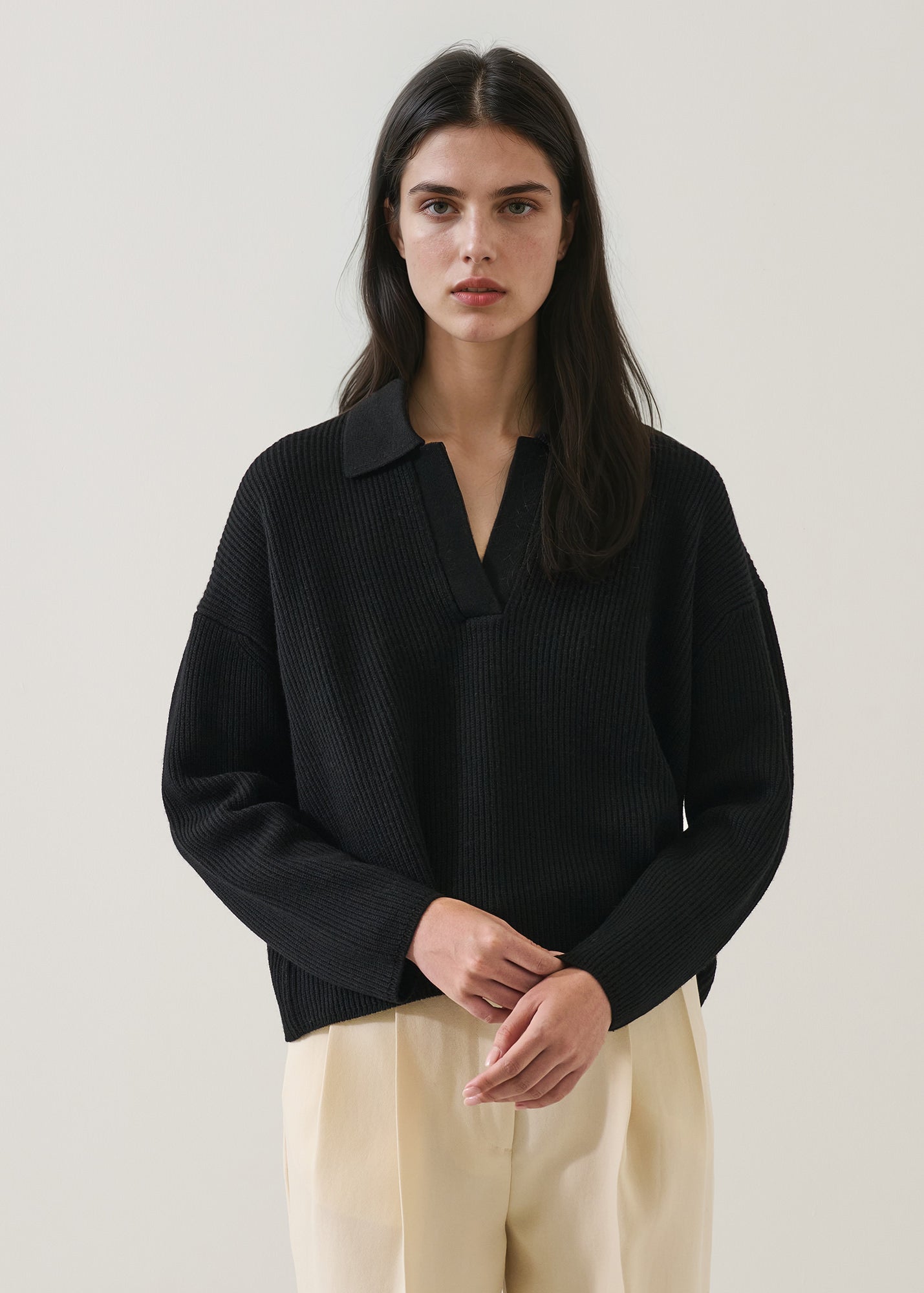 Merino Relaxed Polo