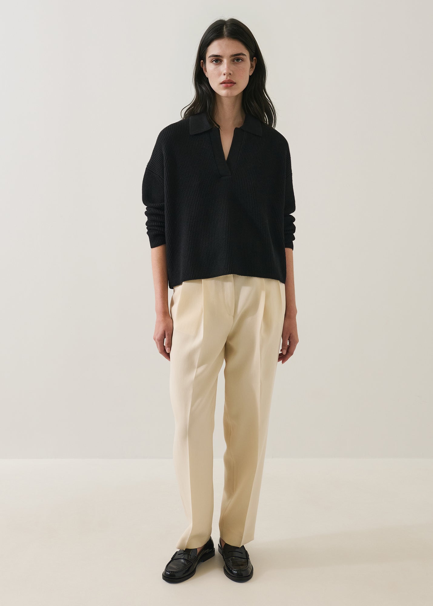 Merino Relaxed Polo